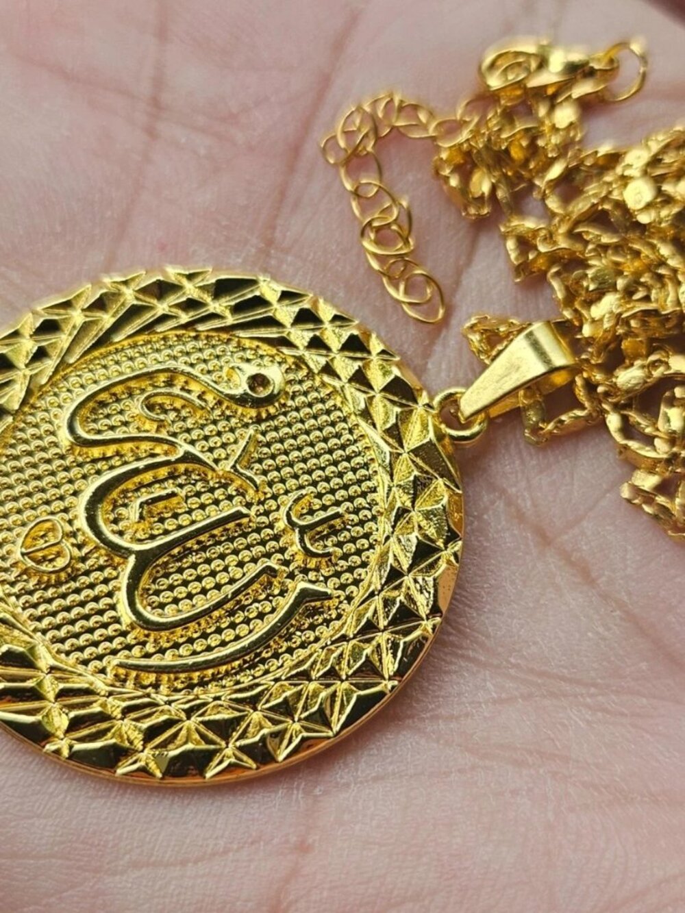 ALLAH Pendant Necklace Religious Muslim Jewelry Islamic Necklace Fashion Jewelry - Picture 9 of 12